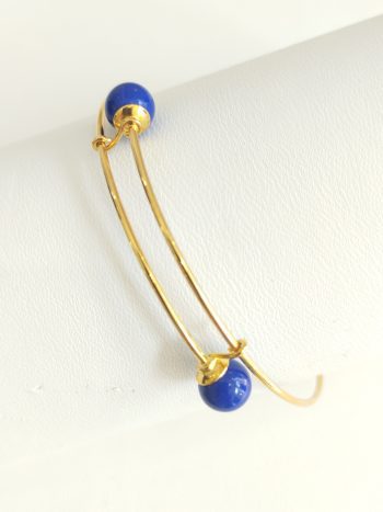 BR23 K14 Gold Bracelet with Lapis Lazuli 02