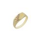 Αντρικό δαχτυλίδι χρυσό κ14 με ζιργκόν 375e