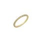 Ολόβερο σειρέ δαχτυλίδι χρυσο κ14 με ζιργκόν 225e