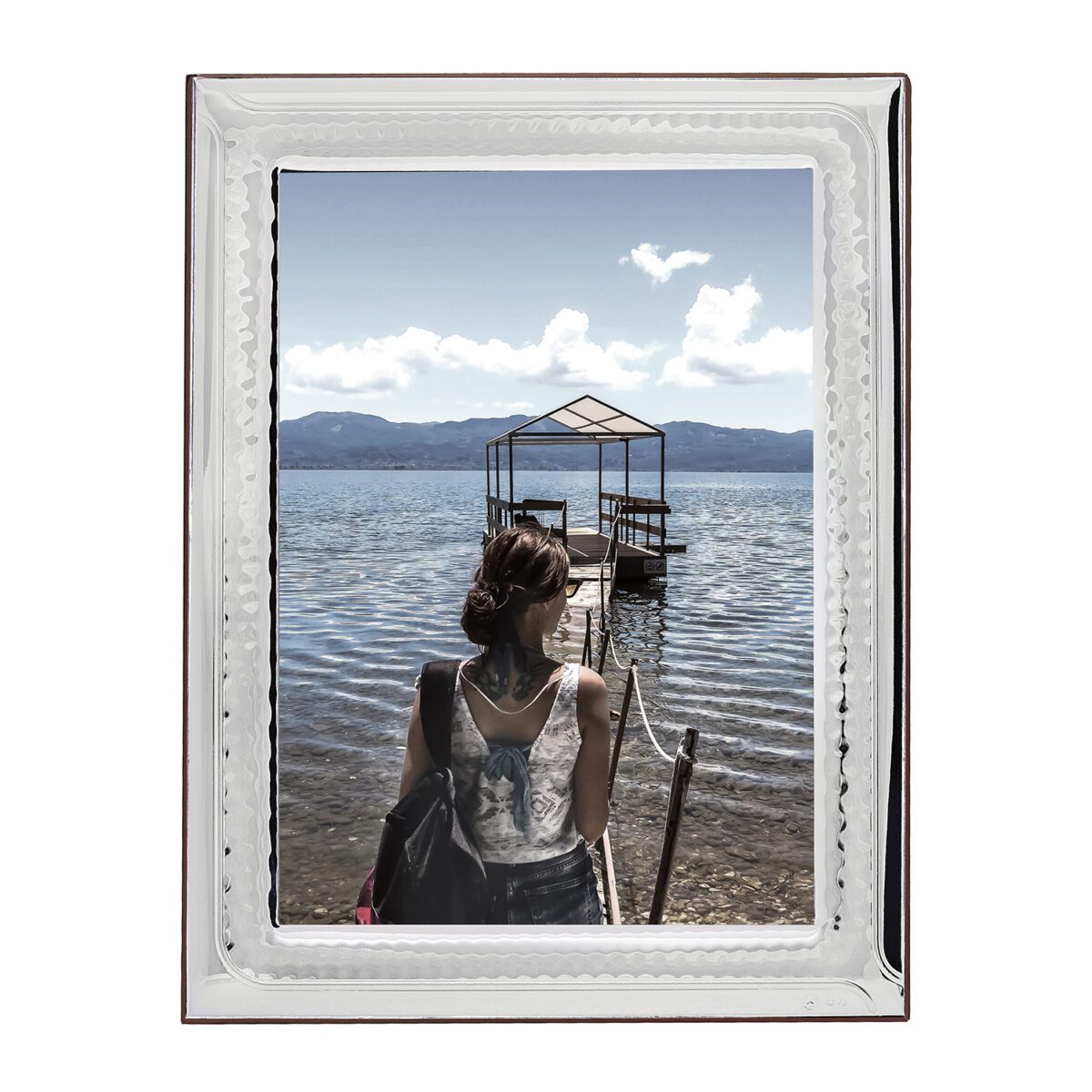 Ασημένια κορνίζα, frame 13x18 41,5ε 9x13 22,5ε